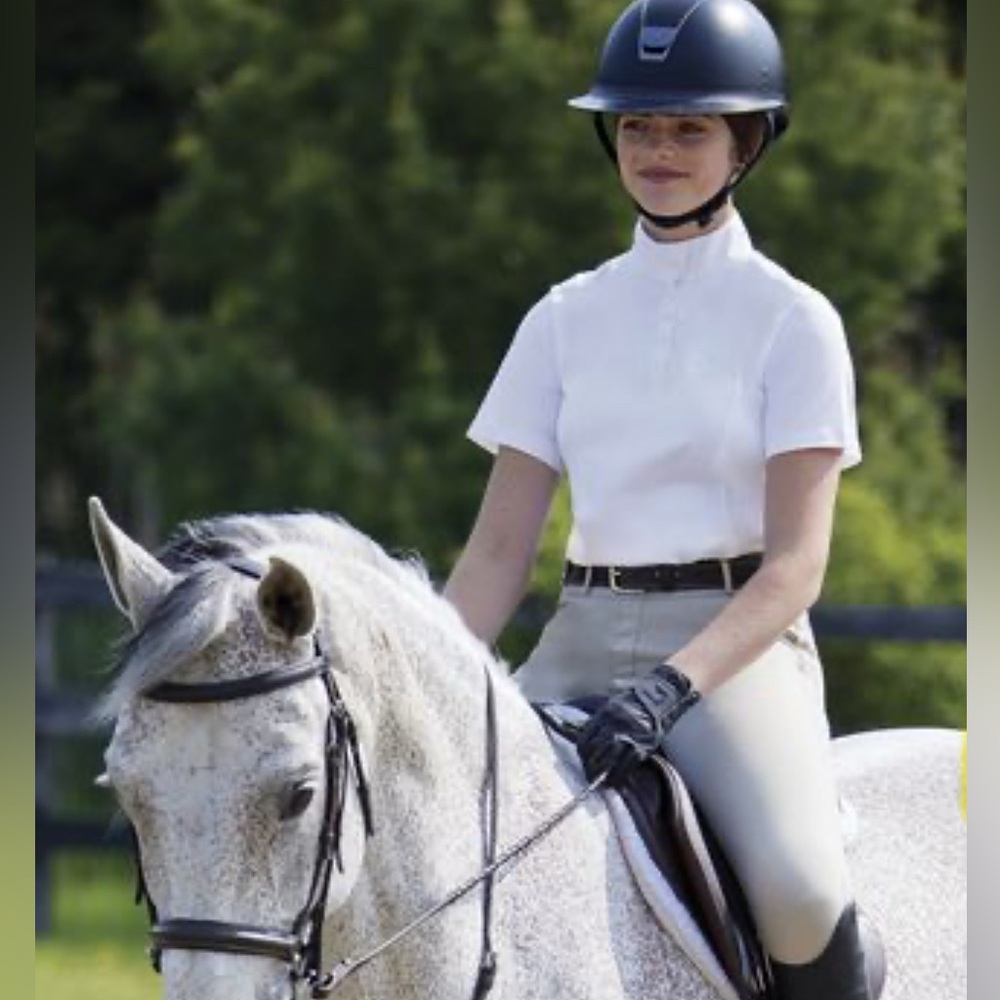 NWT Still in Package Dover Riding Sport Short Sleeve Competition Shirt Sz L